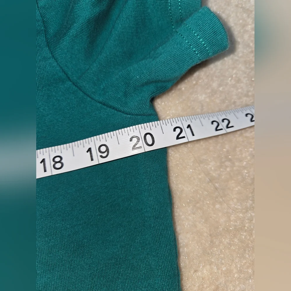 Champion Men's M Green Short Sleeve Tee Classic Fit - Picture 8 of 11